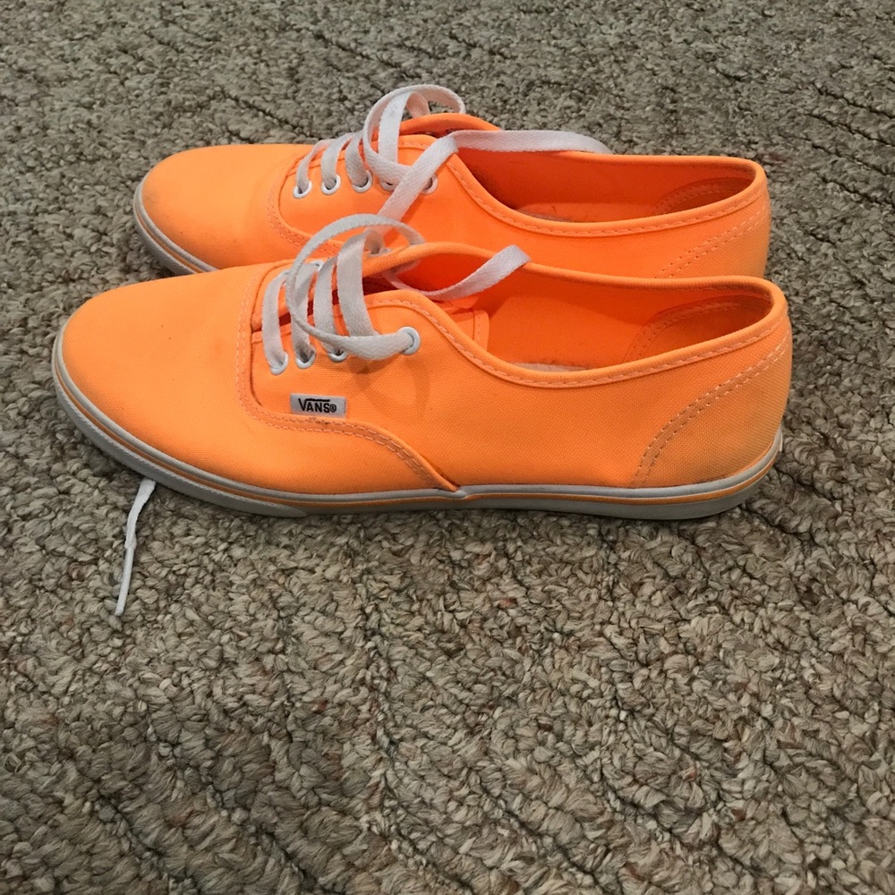 Orange Vans